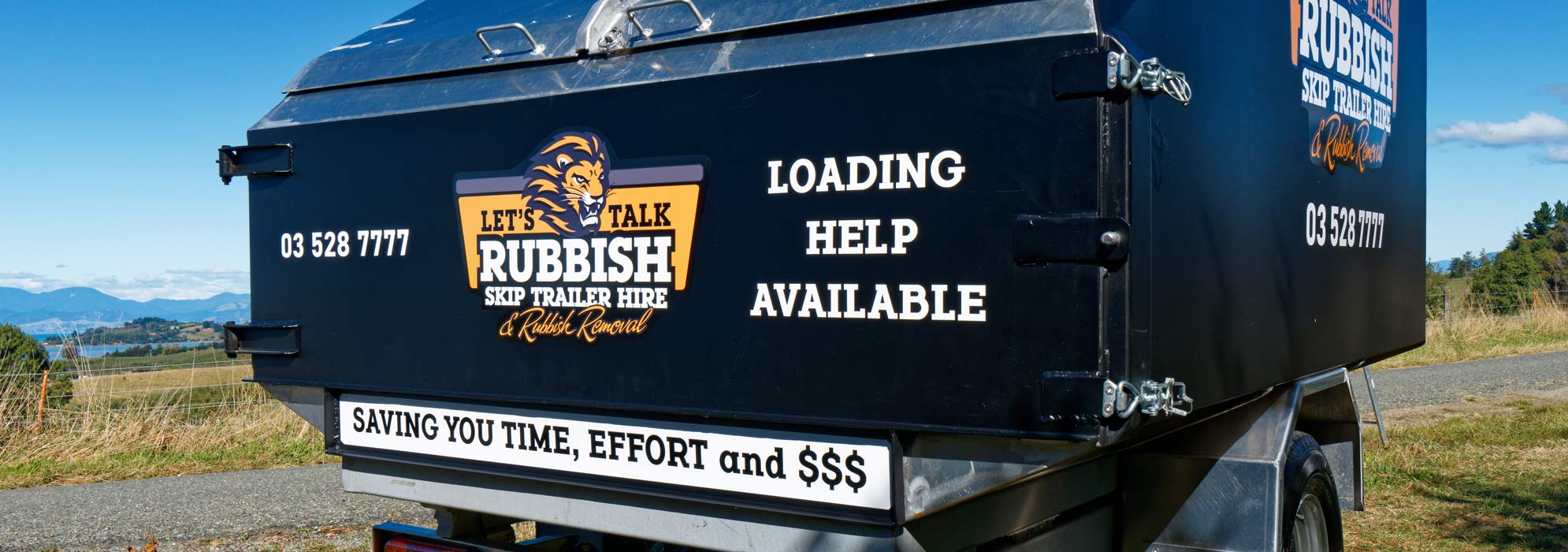 Contact Let's Talk Rubbish for your rubbish and waste disposal